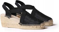 Toni Pons Espadrilles Szandál Toni Pons Triton Black méret39 fekete fényes (8434530011441)