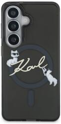 KARL LAGERFELD Husa Karl Lagerfeld IML KC Script cu MagSafe compatibila cu Samsung Galaxy S26, Negru (3666339612610)