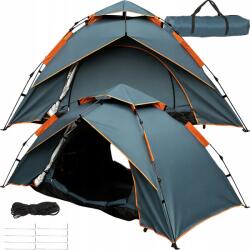 Bedee Kupola sátorTurista kemping 1-2 személyes vízálló 225x135 CM (BEDEE-INST-02G-225x135x110 CM)