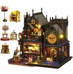 Bedee Miniatűr Diy Házikó Diy Magic House Led Lámpákkal Ajándék (Gatello Magic Castle Puzzle)