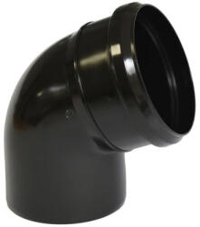 Valrom Cot polipropilena, pentru scurgere, fonoabsorbant, negru, D 50 mm, 45 (17501005045)
