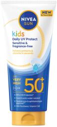 Nivea Lotiune cu protectie solara pentru copii Daily UV Protect Face & Body SPF50+, 100ml, Nivea