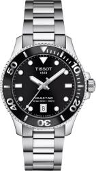 Tissot Мъжки часовник Tissot Seastar 1000 36mm 120.210. 11.051. 00, Сив / Черен (TIS120.210.11.051.00) Часовници