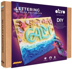OKTO Set pictura 3D cu argila usoara, 30x40cm - Calm (KR-OK10052)