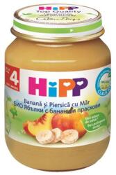 HIPP GmbH AUSTRIA Piure Banana si Piersica cu Mar, Hipp, 125 g