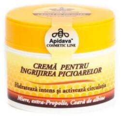 APIVITALIS Crema pentru ingrijirea picioarelor, 50 ml, Apidava