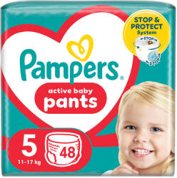 Procter & Gamble Scutece-chilotel Pampers Pants Marimea 5, 12 kg-17 kg, 48 bucati