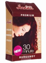 Kian Cosmetics Vopsea de par cu henna nuanta burgundy Sonia Henna, 60 g, Kian Cosmetics