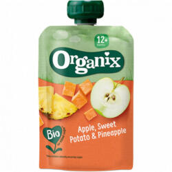 Organix Brands LTD Piure Bio din Mere, Cartof Dulce si Ananas +12 luni, 100g, Organix