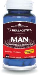 Herbagetica S. R. L Man Zen Forte, 60 capsule, Herbagetica