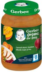 NESTLE Cartofi dulci cu dovleac si pui +8 luni, 190g, Gerber