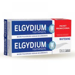 ELGYDIUM Pachet Pasta pentru albirea dintilor, 2 x 75 ml, Elgydium