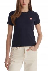 Guess sötétkék női rövid ujjú póló Crew Neck Mini Triangle L (W2YI44J1314 G7P1)
