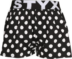 Styx Boxeri largi pentru copii Styx art sport cauciuc buline buline (BJ1650) 6-8 ani (175655)