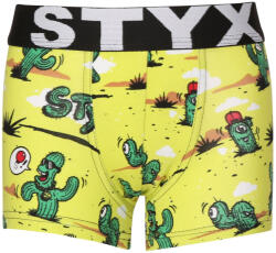 Styx Copii boxer pantaloni scurți artă sport cauciuc cactus (GJ1351) 12-14 ani (180382)