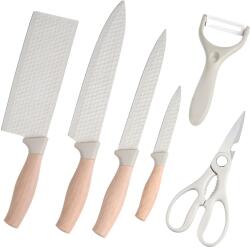 HARAHU Set de cuțite de bucătărie KN - 40948 - Bej KP40948