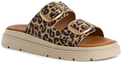 Tamaris Sandale Flatforme De Piele Pentru Damă Leopard 1-27239-42-360 (1-27239-42-360)