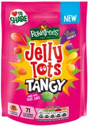 Rowntree’s Rowntree's Jelly Tots zselés cukorka savanykás cukorbevonattal, 140 g (27517)