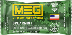 MEG Spearmint katonai energia rágógumi 12, 5 g (9058)