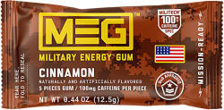 MEG Military fahéjas ízű energia rágógumi 12, 5 g (9068)