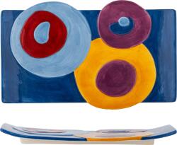 Bloomingville Tavă Polivia 30 cm, multicoloră (82063532) Tava