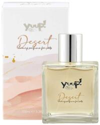 Yuup! PARFUM YUUP! DESERT CU NOTE CALDE DE LEMN DE SANTAL, CHIHLIMBAR SI SOFRAN 100ML (TPC-248)