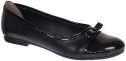 Ciucaleti Balerini dama negri, eleganti - casual din piele naturala - Made in Romania FLONLAC
