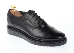 Ciucaleti Marimea 37, 40 Pantofi dama casual din piele naturala cu platforma fara toc, P29N2ORTO