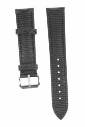 Peyton Rous Curea de ceas din piele, 20 mm x 20 cm, negru - ellegant