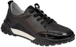 Vikotti Shoes Pantofi dama sport din piele naturala - Model Negru VIK1645