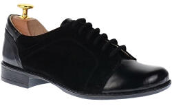 Ciucaleti Marimea 36 Pantofi dama casual din piele naturala - Model Negru P53NSN