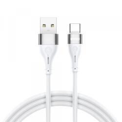 BWOO Cablu Date si Incarcare USB-A - USB-C BWOO X280C, 18W, 1m, Alb