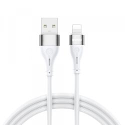 BWOO Cablu Date si Incarcare USB-A - Lightning BWOO X280L, 18W, 1m, Alb