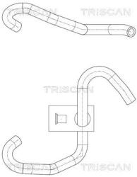 TRISCAN Furtun hidraulic, sistem de directie TRISCAN 8516 27006 (8516 27006)