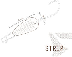 DELPHIN Villantó Delphin STRIP - 2g PINKY Hook #8 Snap 00 (101000756)