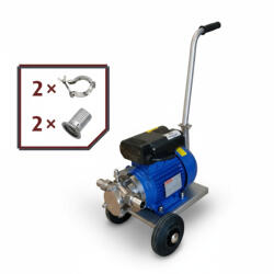 Zambelli Enotech Gumilapátos szivattyú Zambelli T-25 230 volt - szállítókocsival