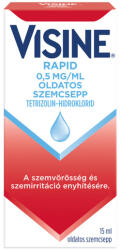 Johnson & Johnson Rapid 0, 5mg/ml oldatos szemcsepp 15 ml