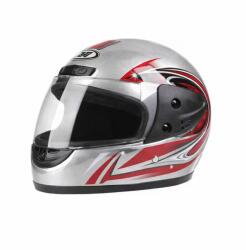 Fixato Casca Moto/Scuter Full Face FIXATO, Viziera Detasabila, Marime Universala 59-62cm, Gri (casca-fullface-model-gri)