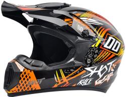 Fixato Casca Moto/Enduro, Interior Confortabil, Ventilatie Multipla, pentru Motociclete, Cross, Enduro, ATV, Dirt Bike, FIXATO, Marime XL, Multicolor (enduro-1-desen3-XL)