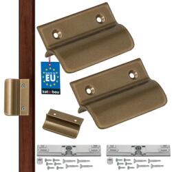Kotarbau Mâner balcon opritor + blocator auriu 6, 5 cm set 2 buc (ZSY5223)