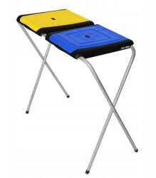 KOTARBAU Suport cadru pentru saci de gunoi 2x120l - Culoare negru (P471) Raft