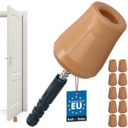 KOTARBAU Opritor ușă din cauciuc bej 62 mm set de 10 buc (K317)