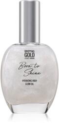 Dripping Gold Born To Shine ulei stralucitor pentru corp culoare Silver 55 ml
