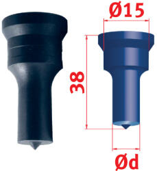 Stürmer körkivágó bélyeg nr. 1 o14, 0mm 3889314