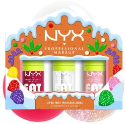 NYX Cosmetics Lip Oil Trio 01