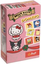 Trefl Настолна игра Domino Mini: Hello Kitty and Friends - Детска (03049)