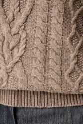 Max Mara пуловер дамски от вълна WKDALBEN (2625366132600)