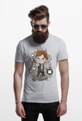D&B Férfi Unisex Póló PC00012 Han Solo Szürke-Méret M (PC00012HanSoloGrayM)
