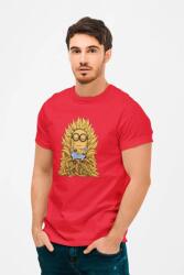 D&B Férfi/Unisex Póló MO00031 Minions Piros-Méret 2XL (MO00031 Minions Red-Size2XL)