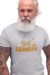 D&B Férfi/Unisex Póló ST00104 Grandpa Szürke-Méret L